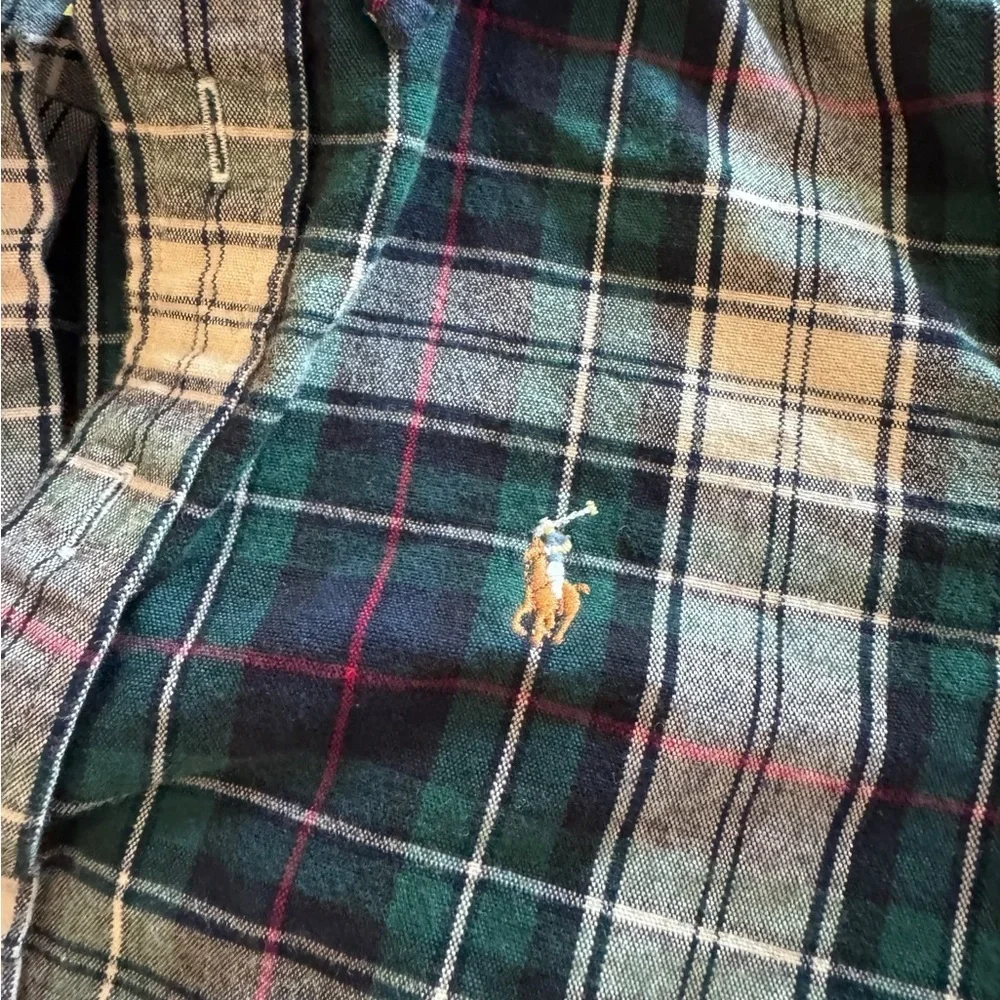 Boys Polo Ralph Lauren Button Up Oxford Shirt